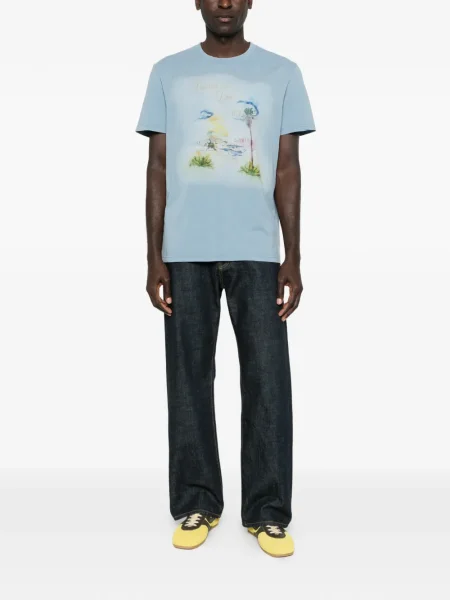 Tricou Marant cu imagine albastru
