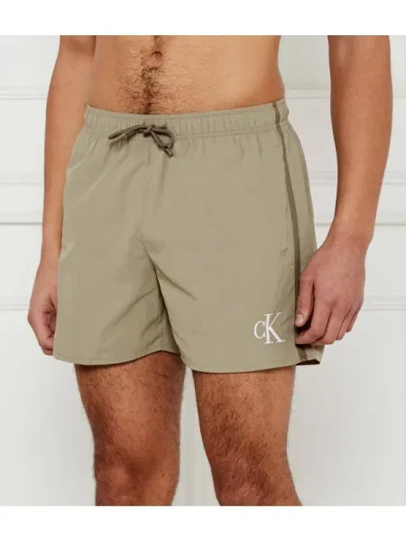 Fürdőruha Calvin Klein Swimwear bézs