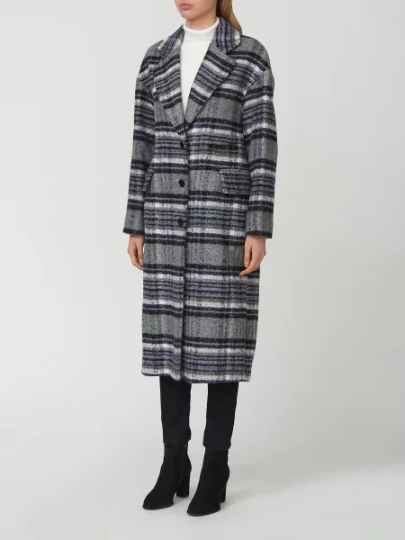 Пальто Trussardi серое