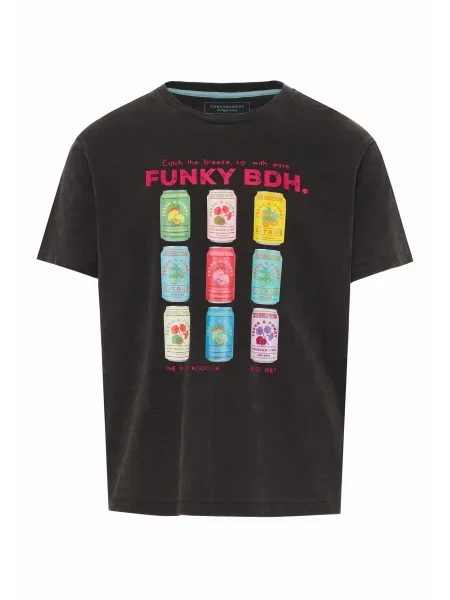 Funky Buddha Tricou negru