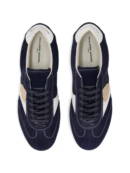 Aplikált sneaker Philippe Model Paris kék