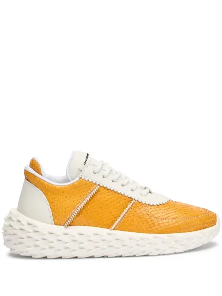 Sneakerși Giuseppe Zanotti Urchin din piele galben