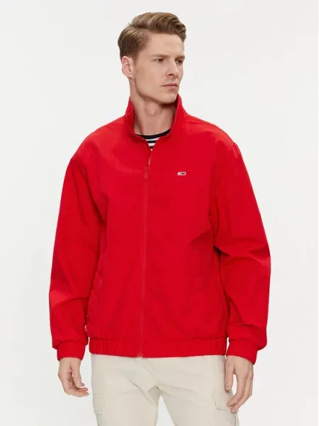 Tommy Jeans Яке бомбър Essential червен