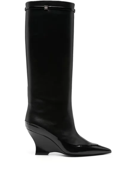 Botine Givenchy din piele negru
