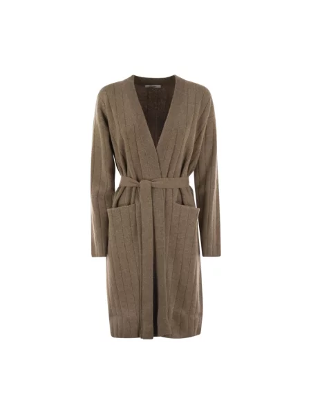 Kardigan Max Mara brązowy