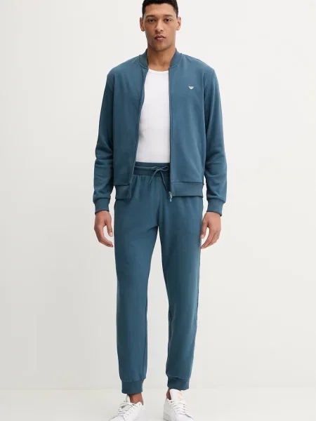 Trenirka Emporio Armani Underwear modra