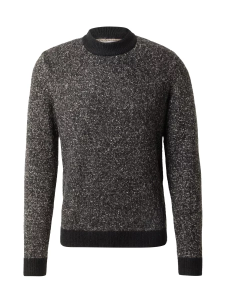 JACK & JONES Pulover JCOSpace grej negru
