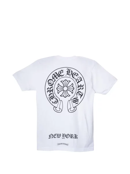 Тениска Chrome Hearts със сърца бяло