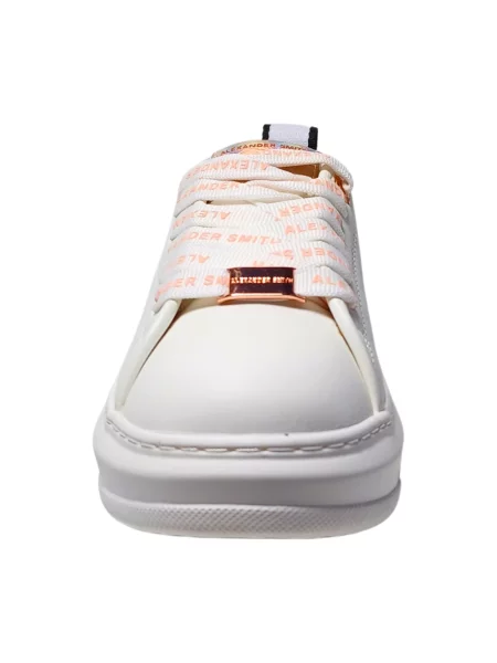 Sneakersy Alexander Smith białe