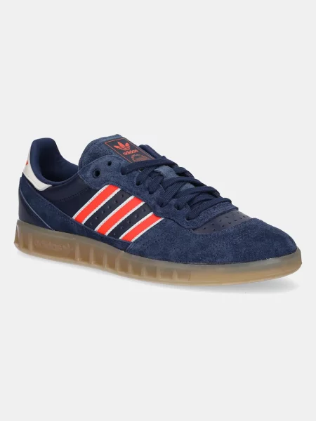 Σουέτ αθλητικά παπούτσια adidas Originals Handball Top RM ναυτικό μπλε