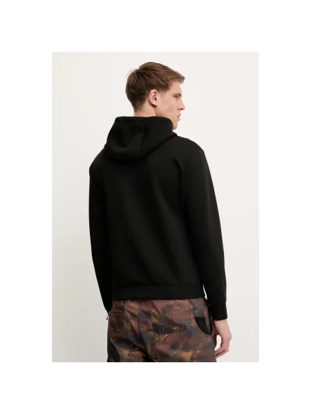 Bluza z kapturem Emporio Armani Ea7 czarna