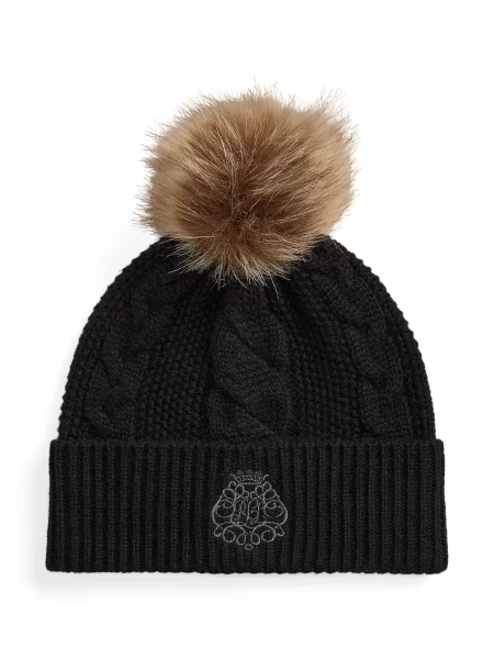 Lauren Ralph Lauren Čepice brokátová / světle šedá černá