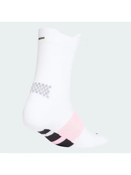 ADIDAS PERFORMANCE Športové ponožky Adizero ružová / čierna biela