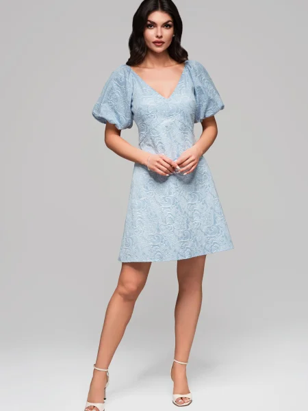 Rochie de seară Edoti de costum gri