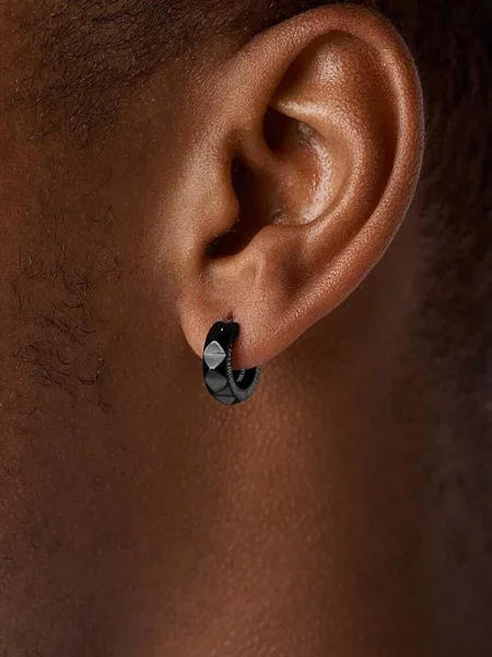 DIESEL Cercei / alb negru
