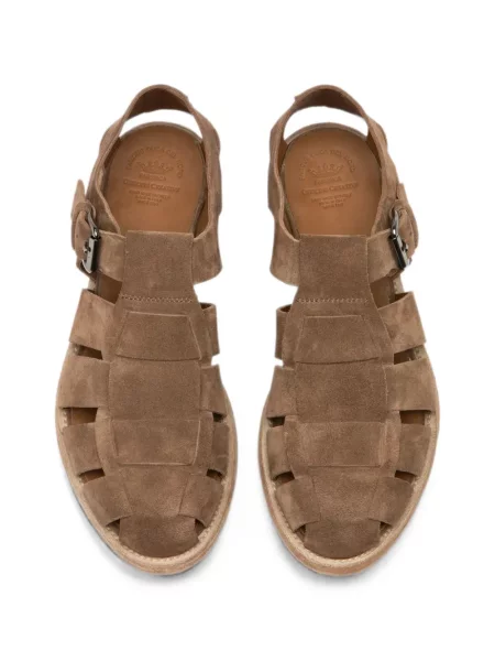 Sandale Officine Creative din piele maro