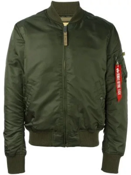 Geacă bomber Alpha Industries verde