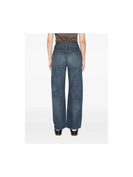 Jeansy Sacai niebieskie