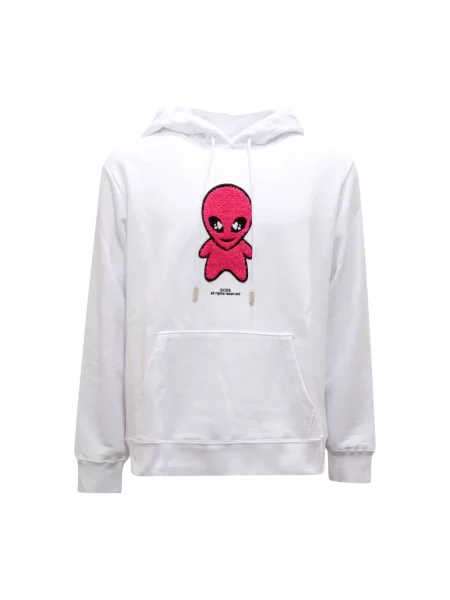 Bluza z kapturem Gcds z kapturem biała