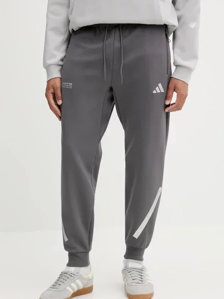 Спортен панталон adidas x Mercedes сиво