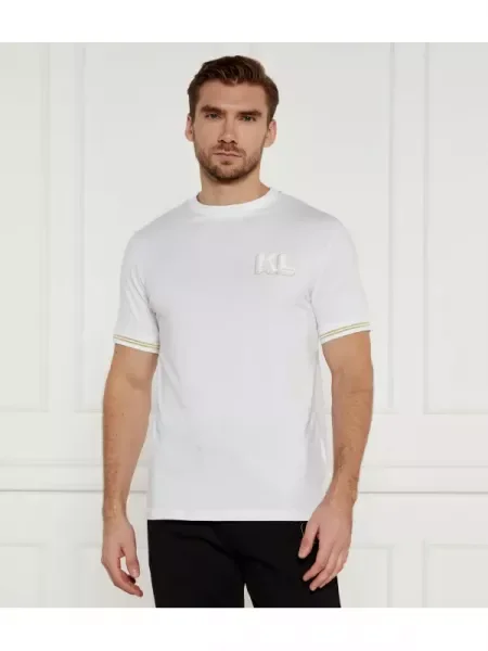 Karl Lagerfeld Tricou alb