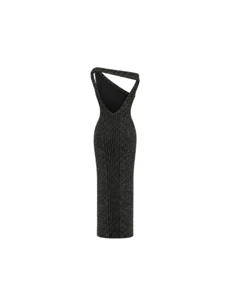 Sukienka maxi Missoni bez rękawów czarna