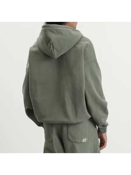 Bluza z kapturem Ronning zielona