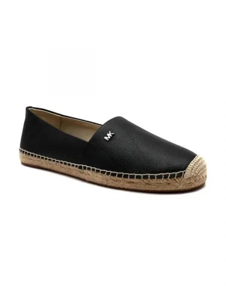 Michael Kors De piele espadrile KENDRICK negru