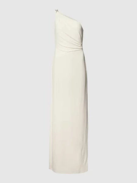 Sukienka w kopertowym stylu model ‘BELINA’ Lauren Dresses biała