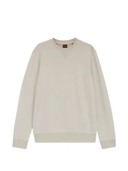 Hanorac Boss cu decolteu rotund cu autograf