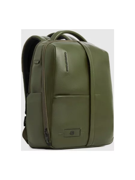 Torba na laptopa Piquadro zielona
