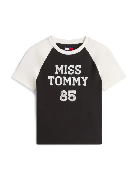 Cropp tricou Tommy Jeans negru