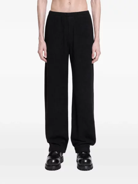 Pantaloni Stein din fleece alergare negru