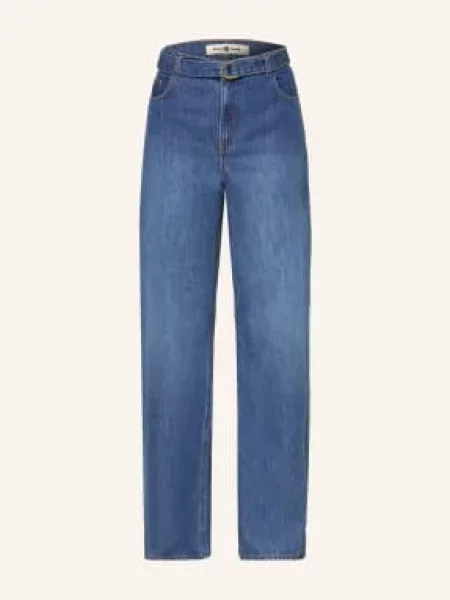 Riani Džíny Se Širokými Nohavicemi authentic dark blue modré