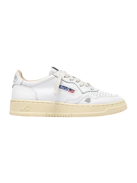Sneakersy Autry białe