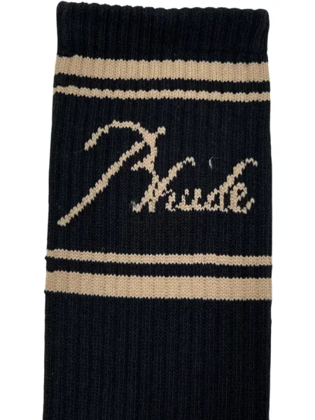 Șosete Rhude cu dungi negru