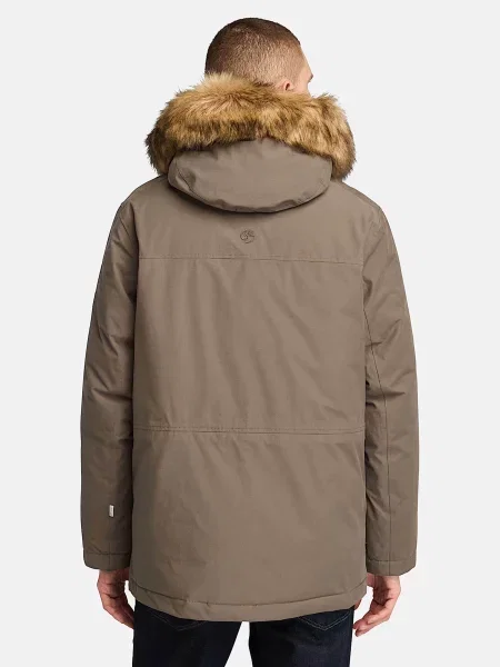 Зимова куртка Timberland коричневий