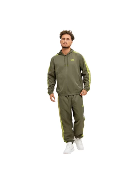 Komplet dresowy Emporio Armani zielony