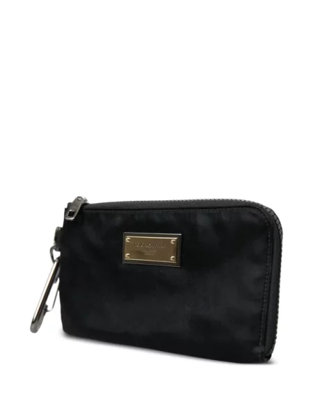 Geantă Dolce & Gabbana cu autograf negru