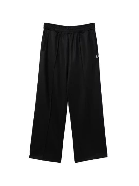Kalhoty Fred Perry s autogramem černé