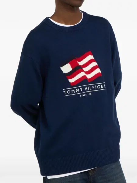 Pulover Tommy Hilfiger albastru