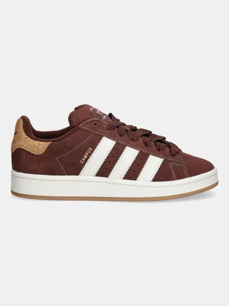Adidas Originals sneakersy skórzane Campus brązowy