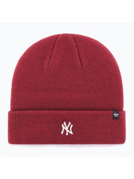 Téli sapka 47 Brand MLB New York Yankees Centerfield cardinal. Méret: OS piros