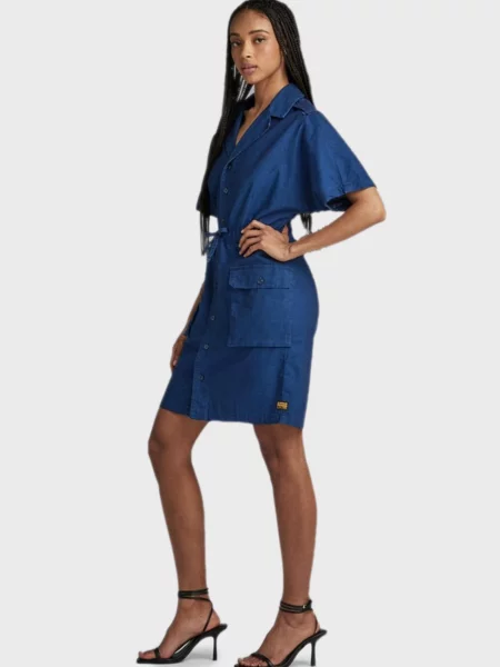 Сукня G-star Raw без кісточок синя