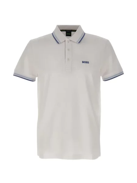 Tricou polo Boss cu dungi