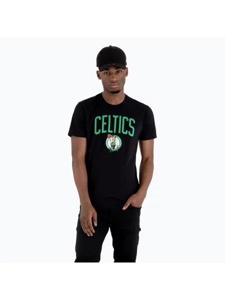 Tričko New Era Celtics black černé