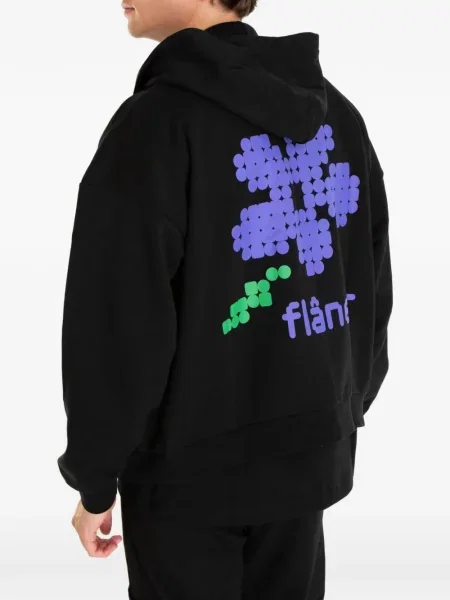 Mikina s kapucňou Flâneur čierna