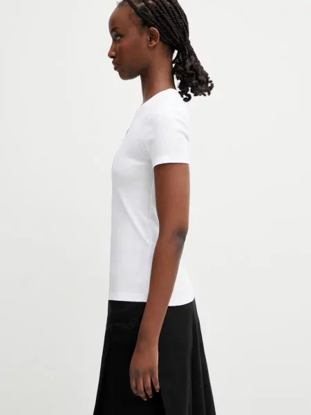 Marine Serre Moon Logo tricou din de damă