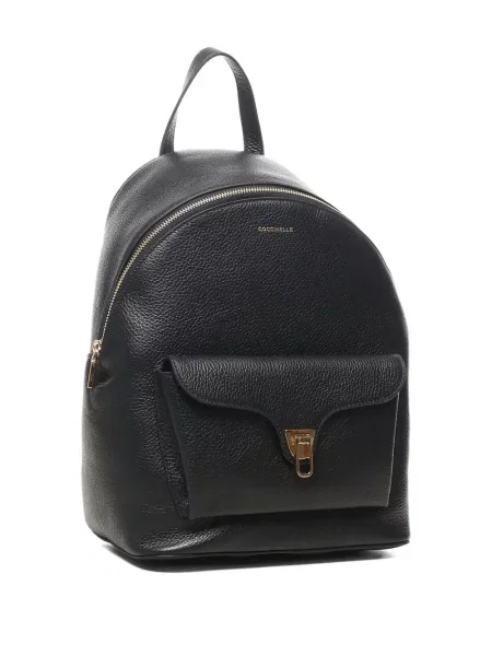 Rucsac Coccinelle din piele negru