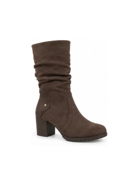 Pantofi Mysoft maro